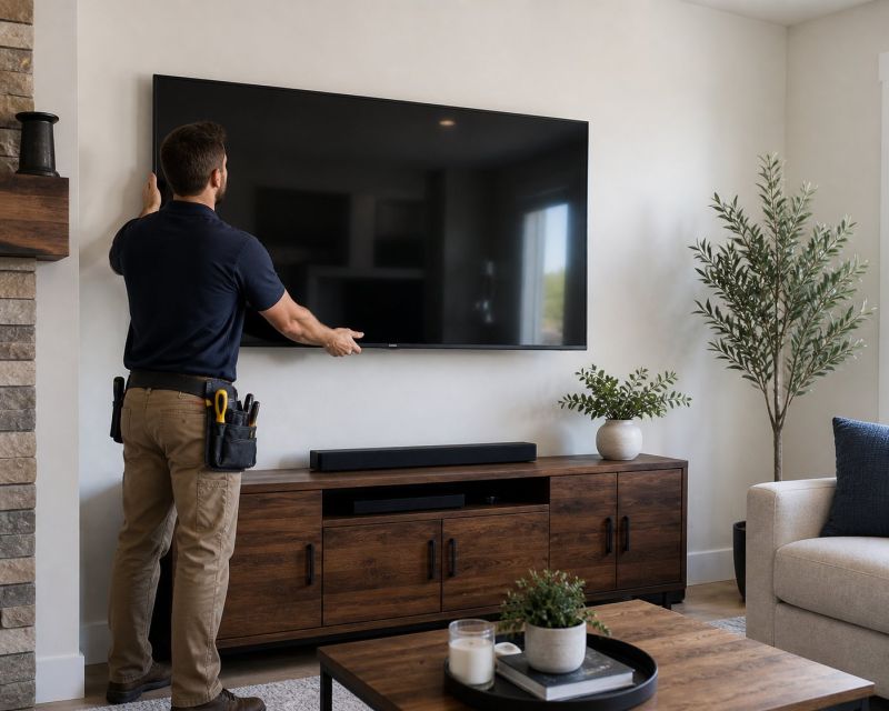 Television Mounting Service in Longmont, CO