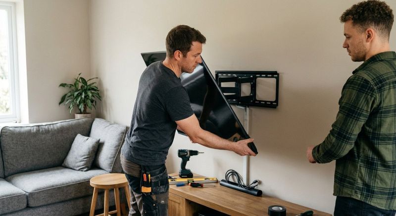 Tv Hanging Service in Olathe, KS